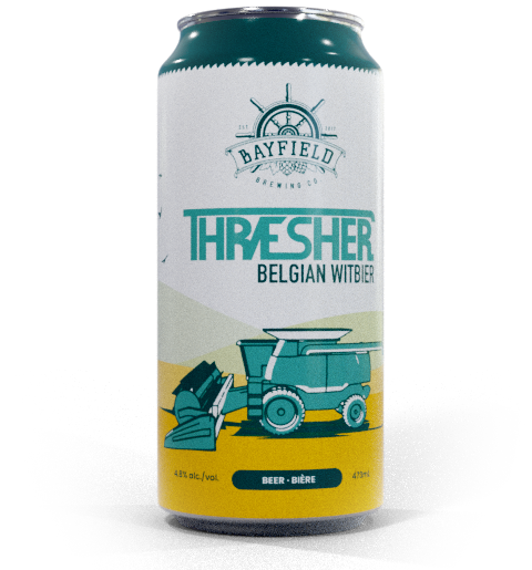 Beer Can: Thresher - Belgian Witbier